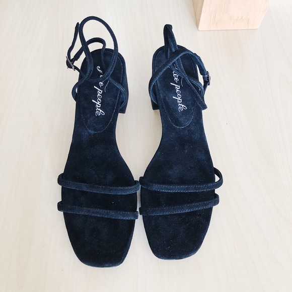 free people gabby block heel